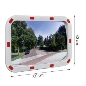 Prometno ogledalo standardno / POLIKARBONAT - 400x600