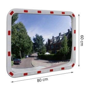 Prometno ogledalo standardno / POLIKARBONAT - 600x800
