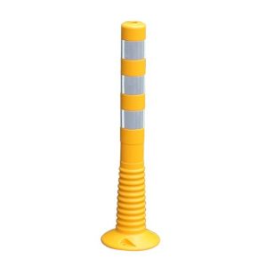 Plastični stebriček / fleksibilen - rumena - 750 mm
