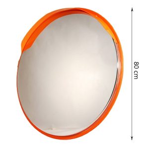 Prometno ogledalo s strešico / NELOMLJIVO - Ø800