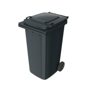 Zabojnik za smeti - grafit - 240L