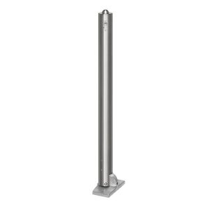 Zložljiv zaporni stebriček - INOX - Ø 76 mm