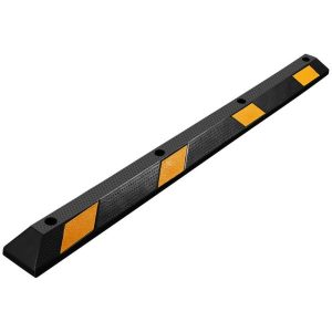 Parkirni omejevalec – črna / rumeni odsevniki - 1830 mm