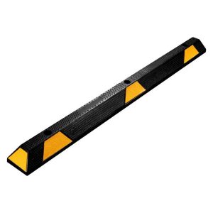 Parkirni omejevalec – črna / rumeni odsevniki - 1650 mm