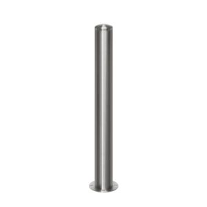 INOX stebriček - vijačenje v tla - Ø 102 mm