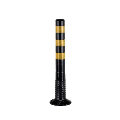 Plastični stebriček / fleksibilen – črna / rumena – 750 mm